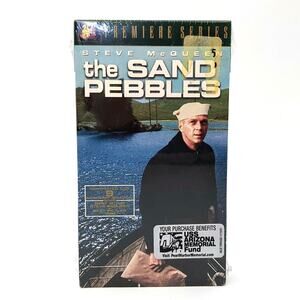 The Sand Pebbles 1966 Steve McQueen Sealed VHS Video Cassette Fox Premiere
